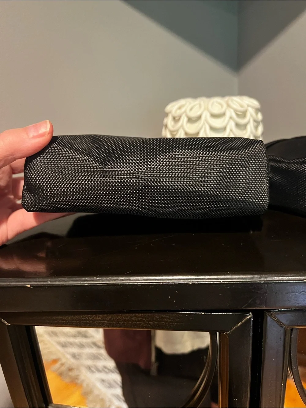 Set of Two Tumi Alpha Mini Amenity Case in Black